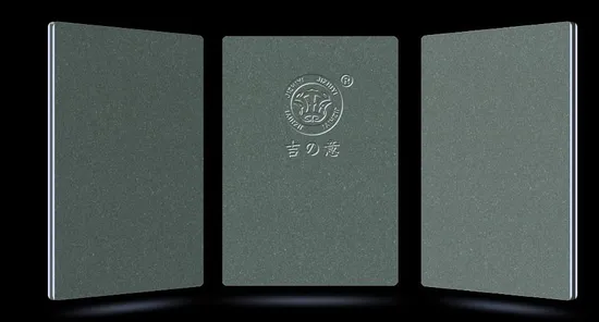 Panneau composite en aluminium à proximité, matériau de revêtement décoratif pour bâtiment