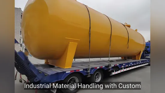 Manutention industrielle avec services de fabrication de silos en acier sur mesure