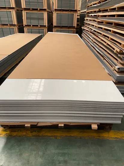 Panneau composite en aluminium couleur miroir, matériau composite métallique Aludong